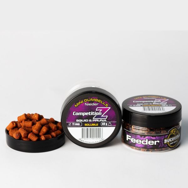 Mini dumbells feeder – ´´Competition Z´´ Löslich. ~Bucobina baits~