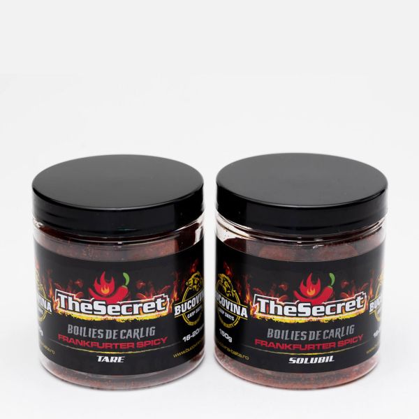 Hakenboilies "The Secret: Frankfurter spicy" *Bucovina Baits*