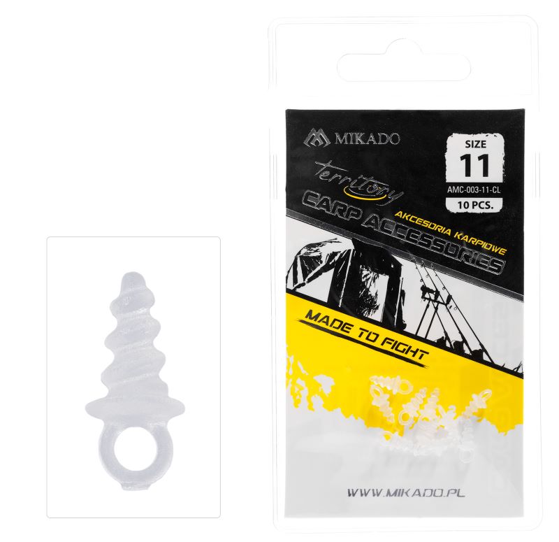 SCHRAUBE - FÜR BOILIES PLASTIK - 11mm - TRANSPARENT