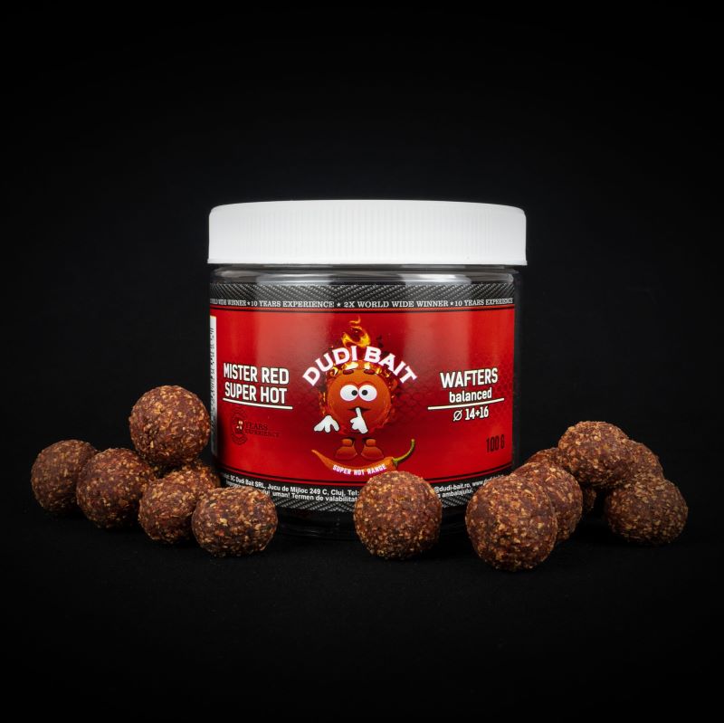 Mister Red „Super Hot Wafters“ Hakenboilies